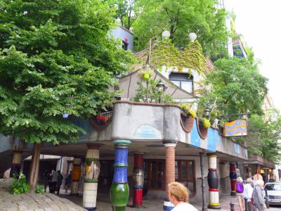 Hundertwasser house in Vienna Hundertwasser house in Vienna